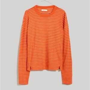 Slub Relaxed Long-Sleeve Tee from Madewell
